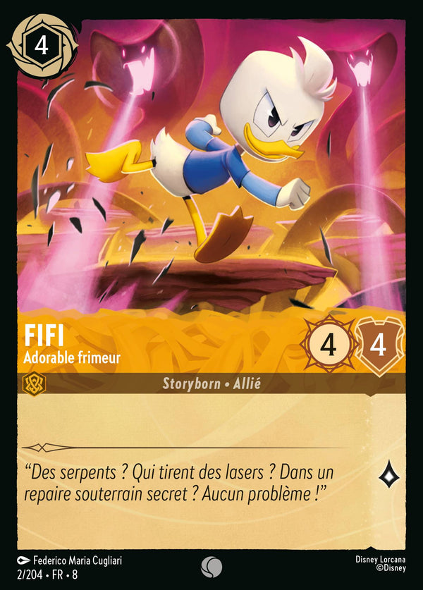 Fifi - Adorable frimeur — Carte Disney Lorcana 2 Le Règne de Jafar