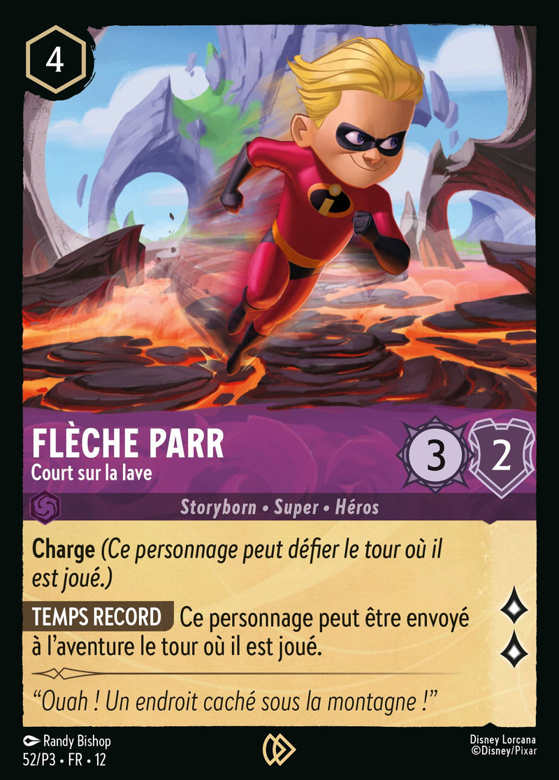 052/204 - Flèche Parr - Court sur la lave