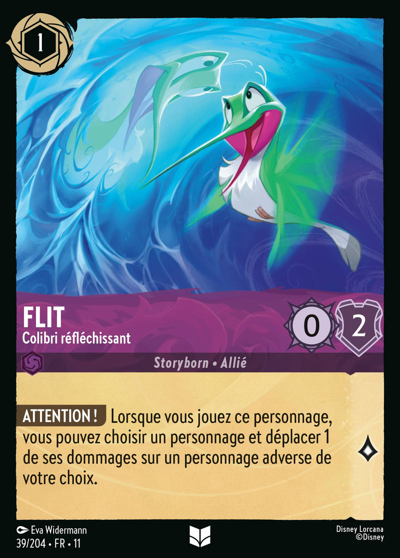 039/204 - Flit - Colibri réfléchissant