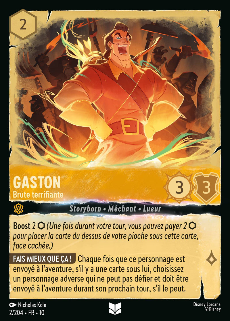 002/204 - Gaston - Brute terrifiante