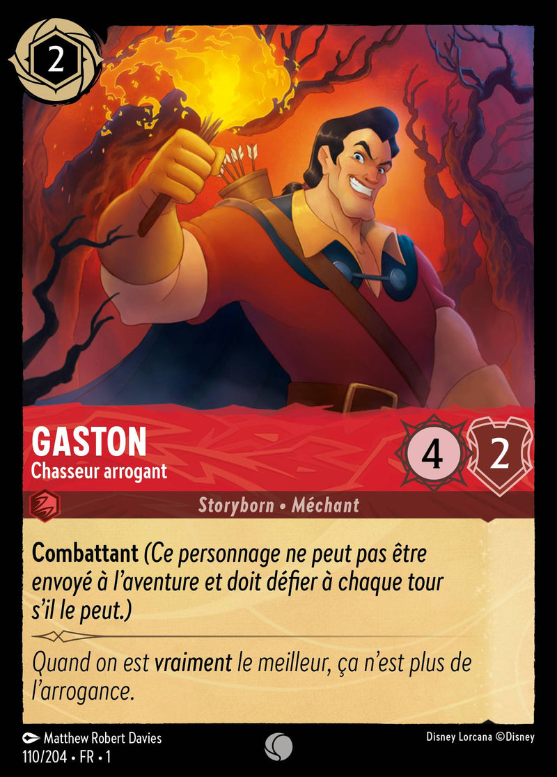 110/204 - Gaston - Chasseur arrogant