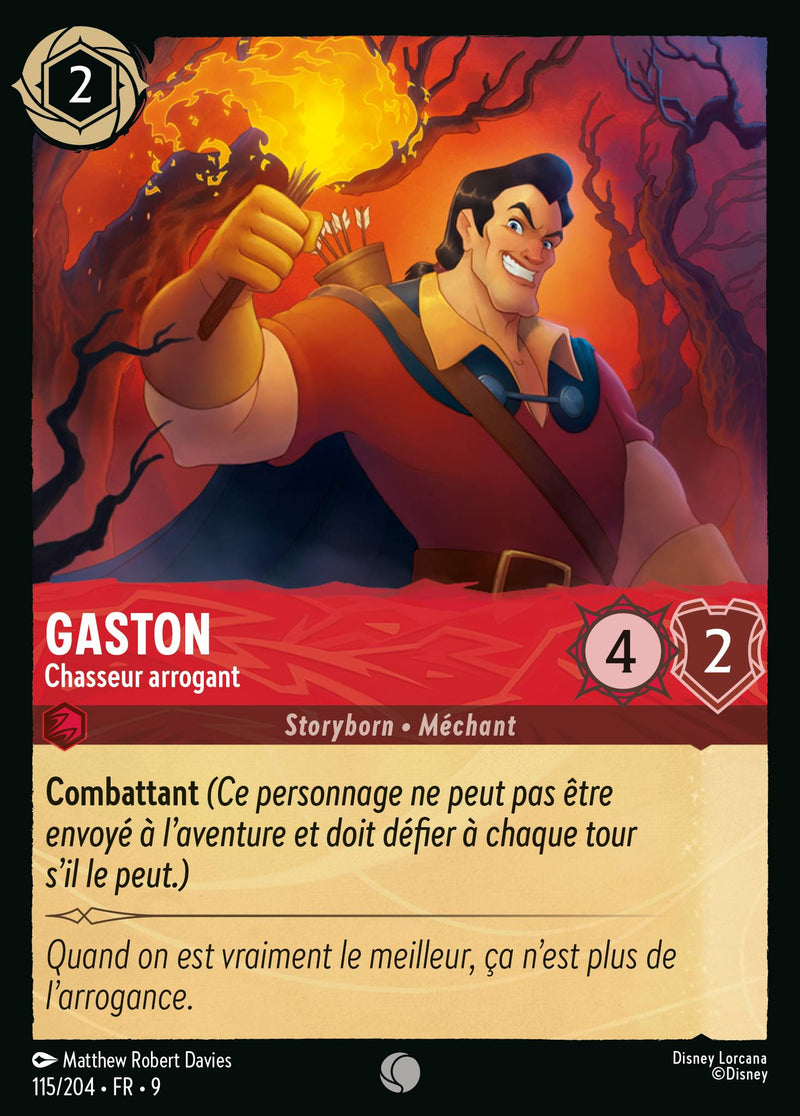 115/204 - Gaston - Chasseur arrogant
