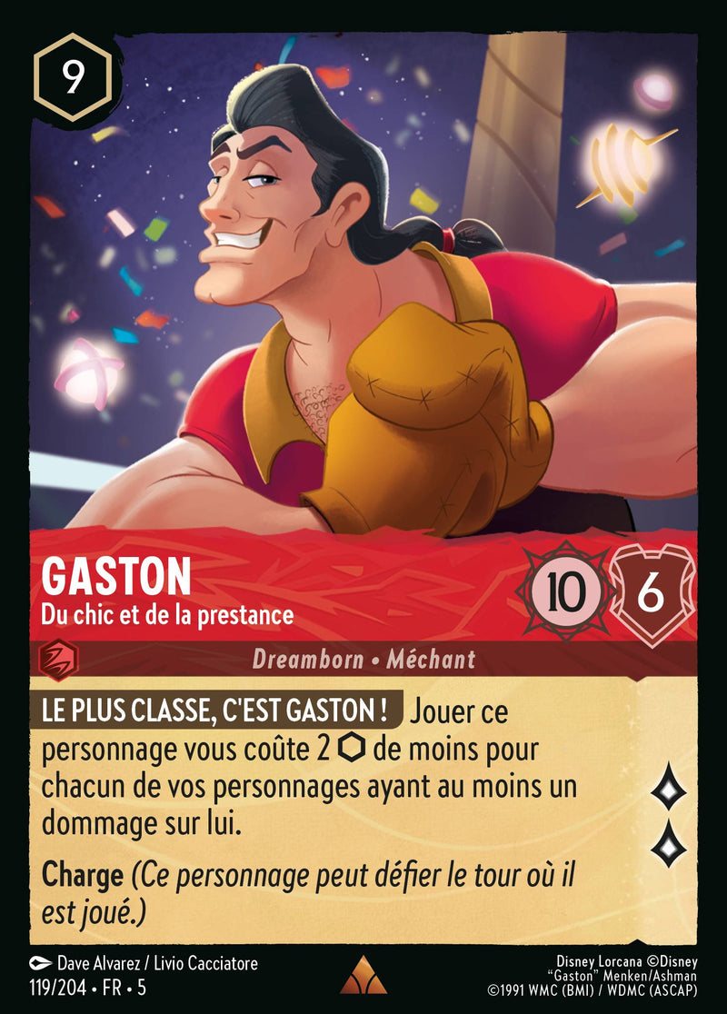 119/204 - Gaston - Du chic et de la prestance