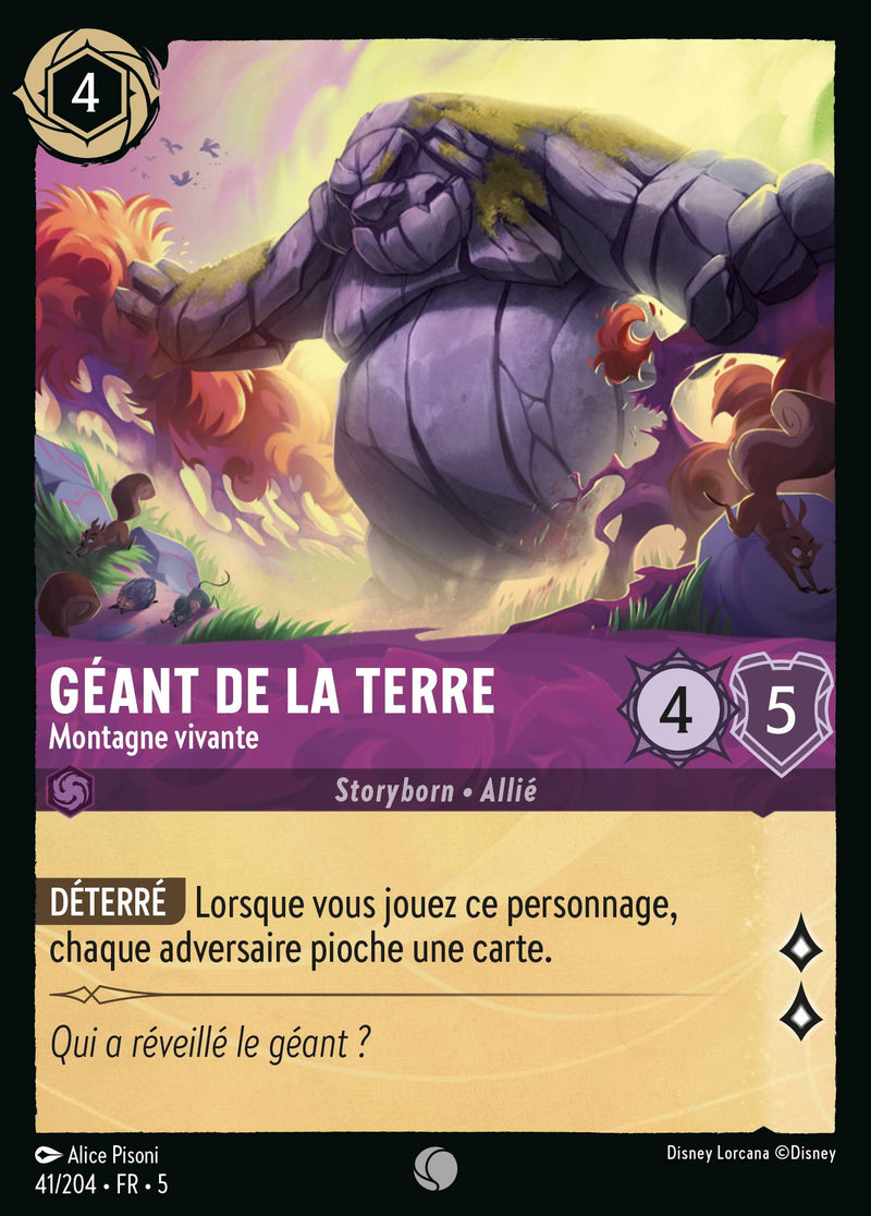 041/204 - Géant de la Terre - Montagne vivante
