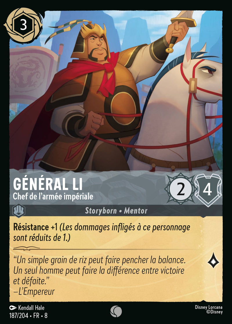 187/204 - Général Li - À la tête de l'armée impériale