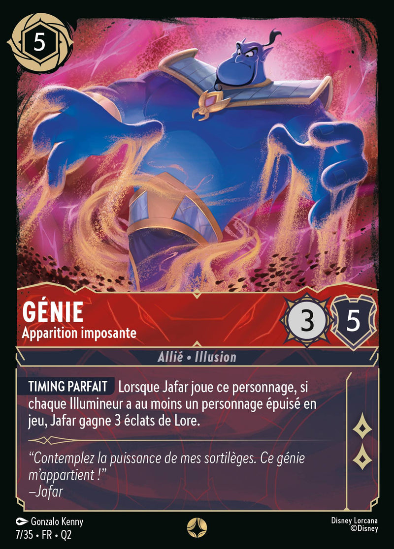 007/035 - Génie - Apparition imposante