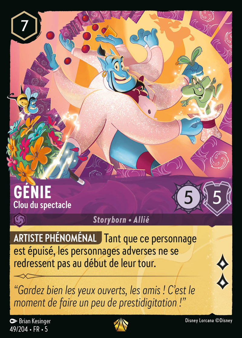 049/204 - Génie - Clou du spectacle