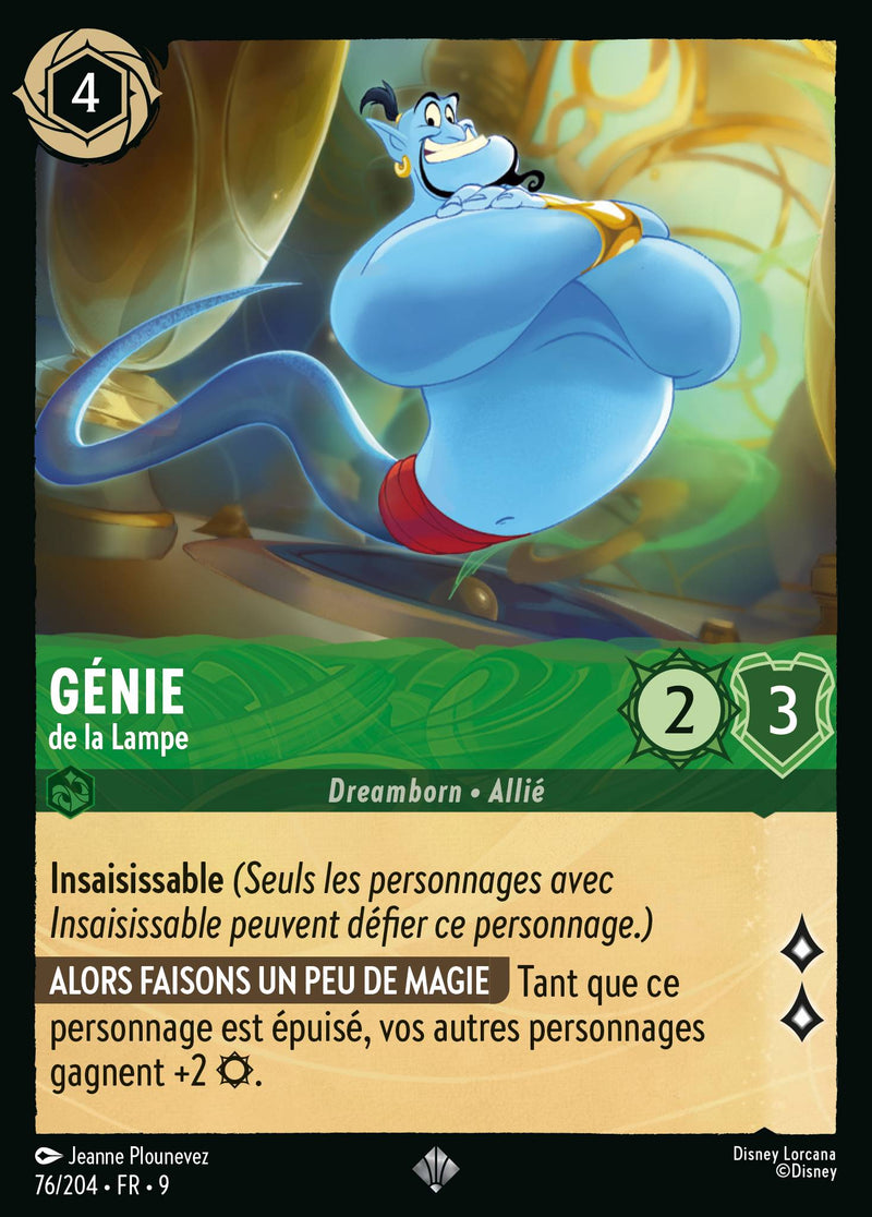 076/204 - Génie - de la Lampe
