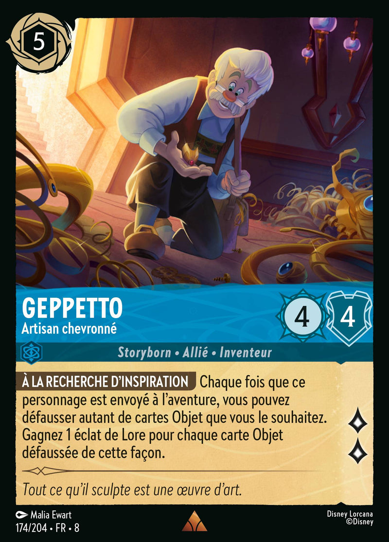 174/204 - Geppetto - Artisan chevronné