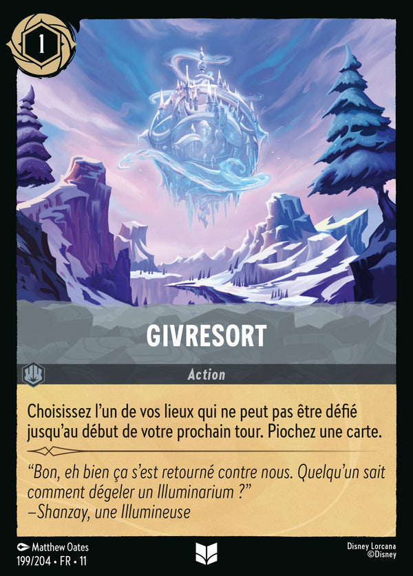 Givresort — Carte Disney Lorcana 199 Givresort
