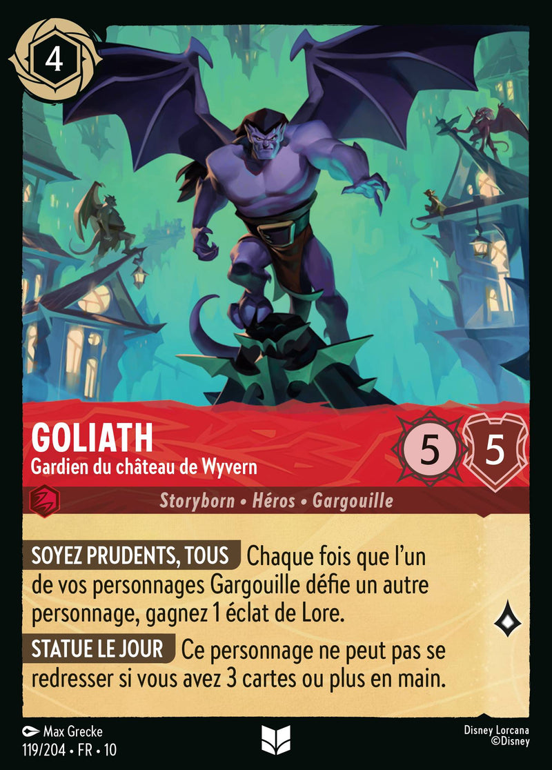 119/204 - Goliath - Gardien du château de Wyvern