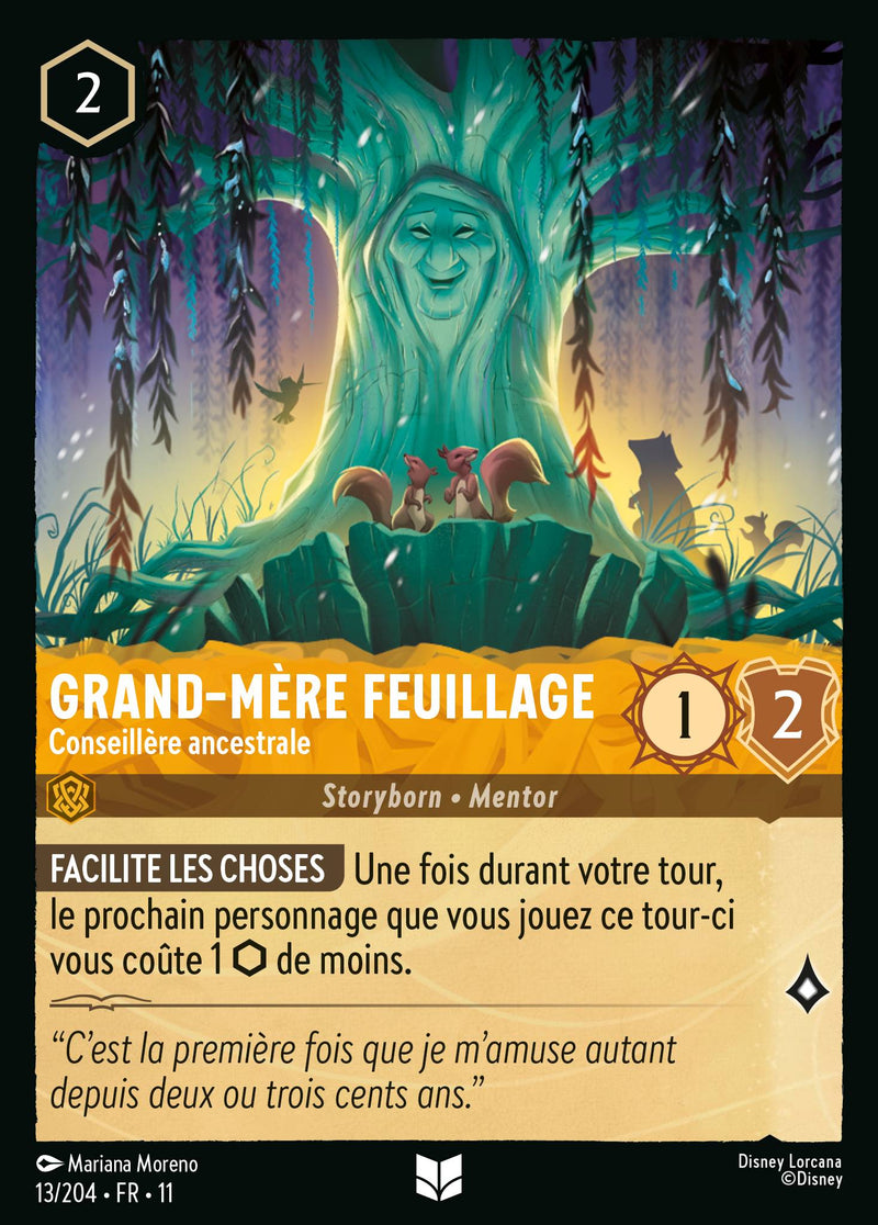 013/204 - Grand-Mère Feuillage - Conseillère ancestrale