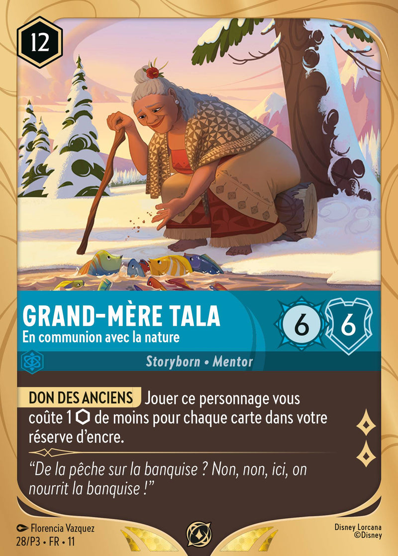 028/204 - Grand-mère Tala - En communion avec la nature