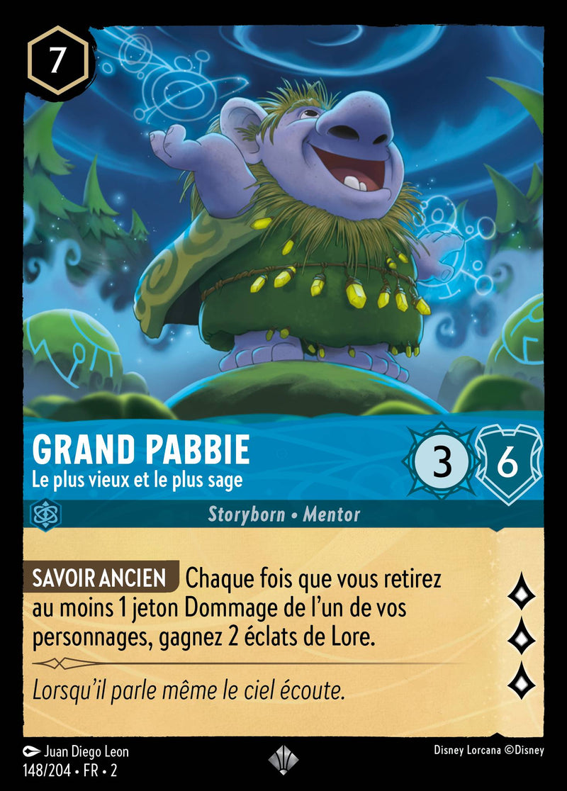 148/204 - Grand Pabbie - Le plus vieux et le plus sage