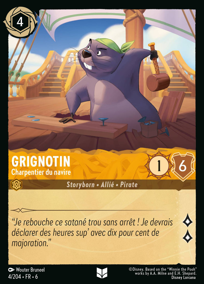 004/204 - Grignotin - Charpentier du navire