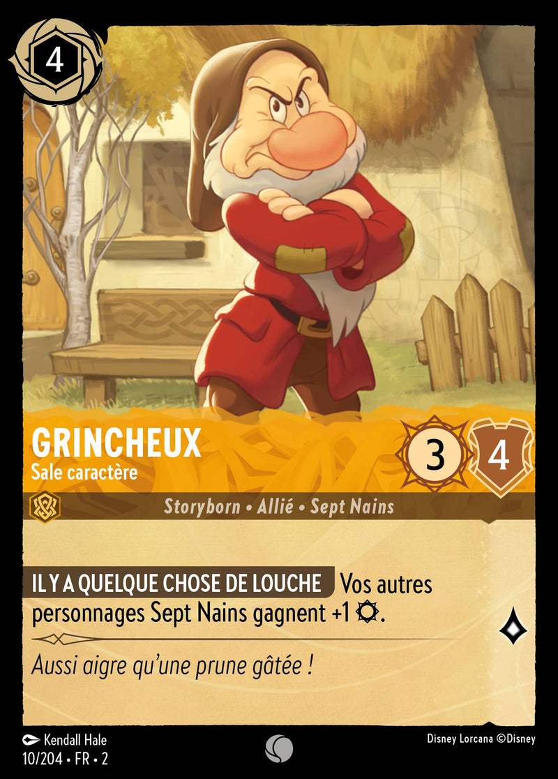 010/204 - Grincheux - Sale caractère