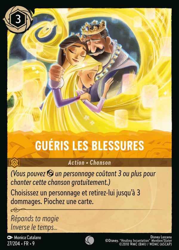 Guéris les blessures — Carte Disney Lorcana 27 Fabuleux