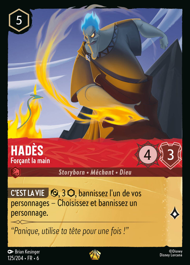 125/204 - Hadès - Forçant la main
