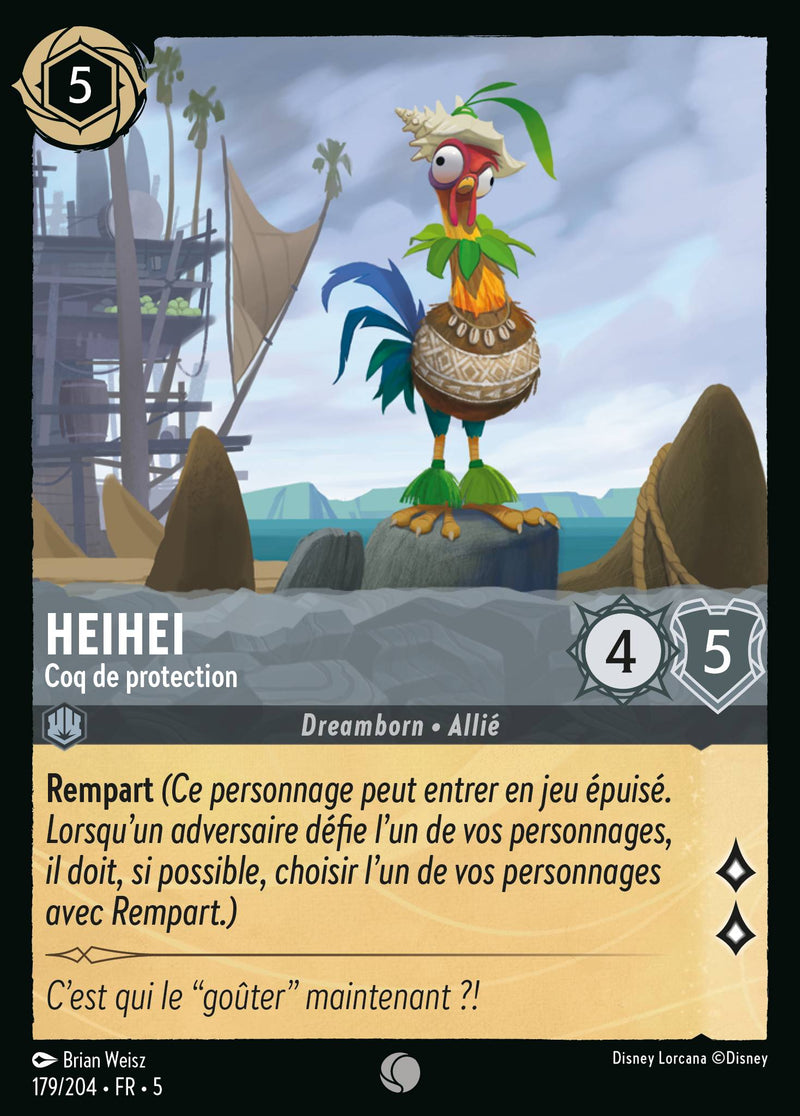 179/204 - Heihei - Coq de protection
