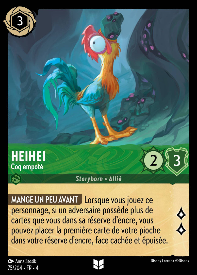 075/204 - Heihei - Coq empoté