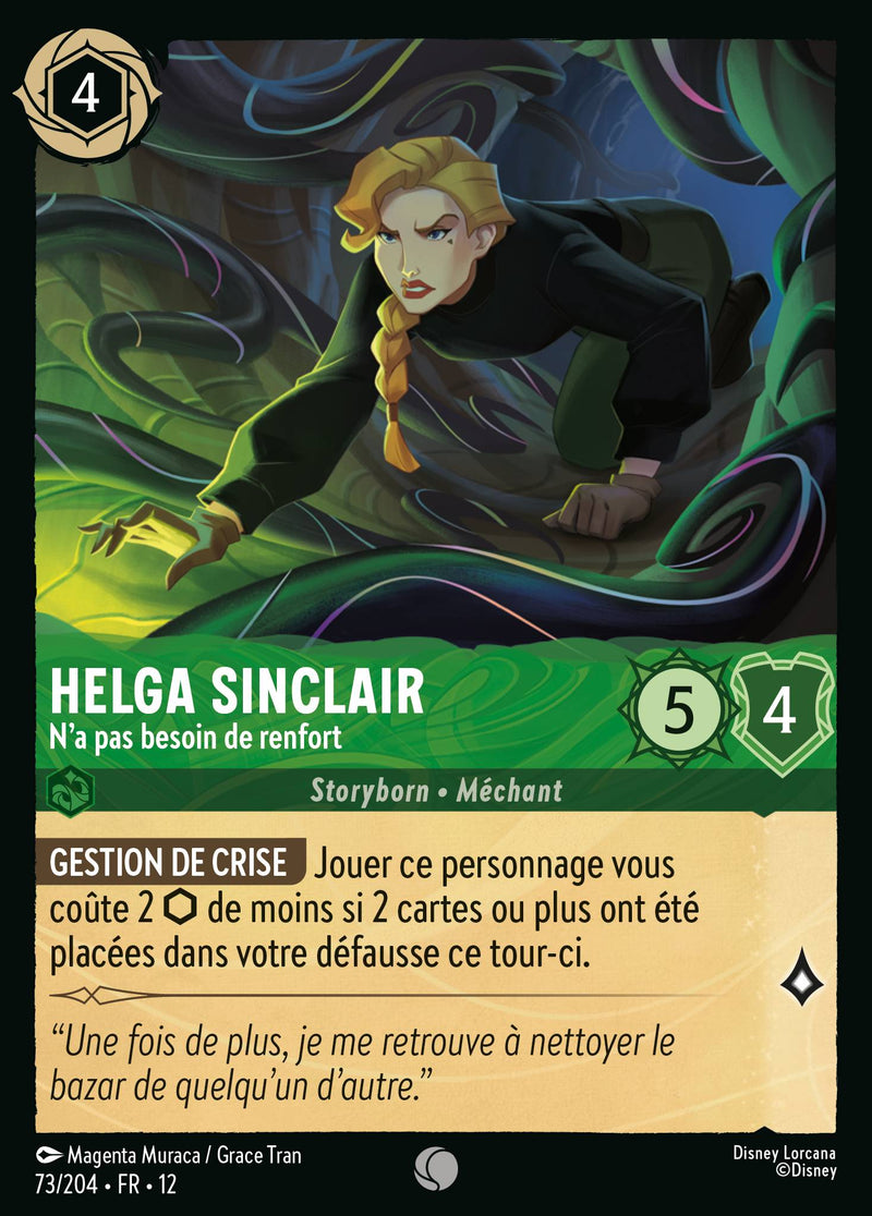 073/204 - Helga Sinclair - N'a pas besoin de renfort