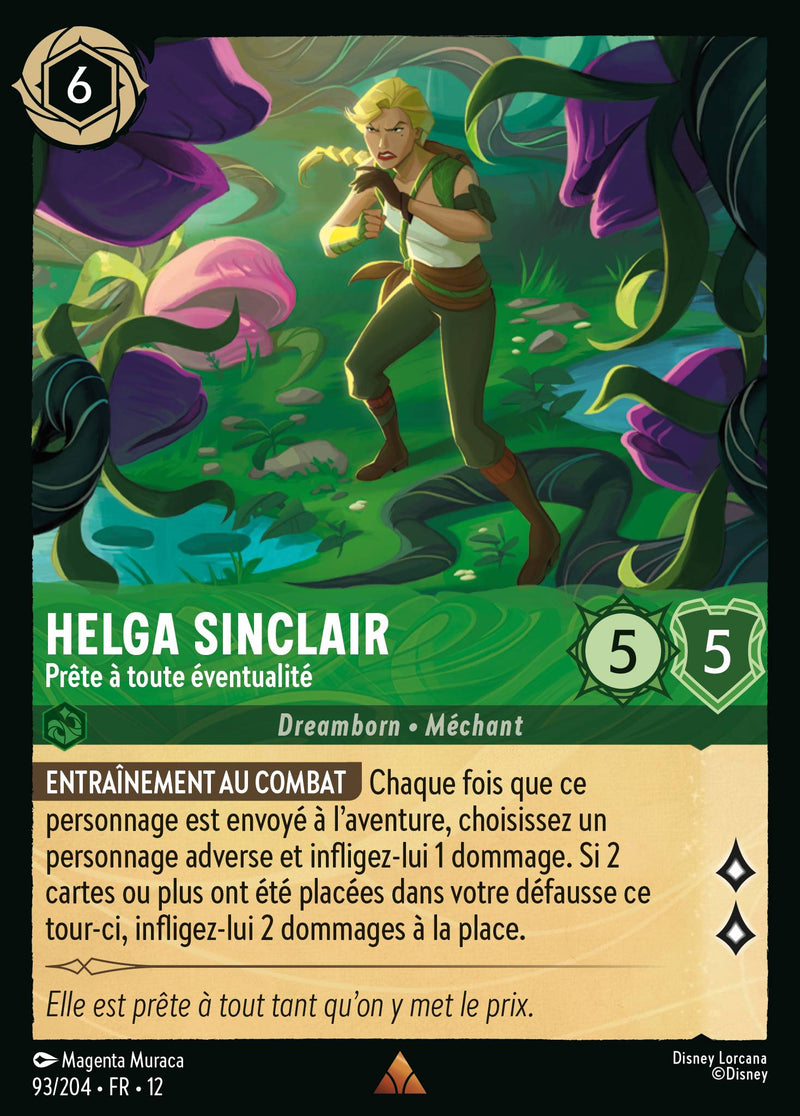 093/204 - Helga Sinclair - Prête à toute éventualité