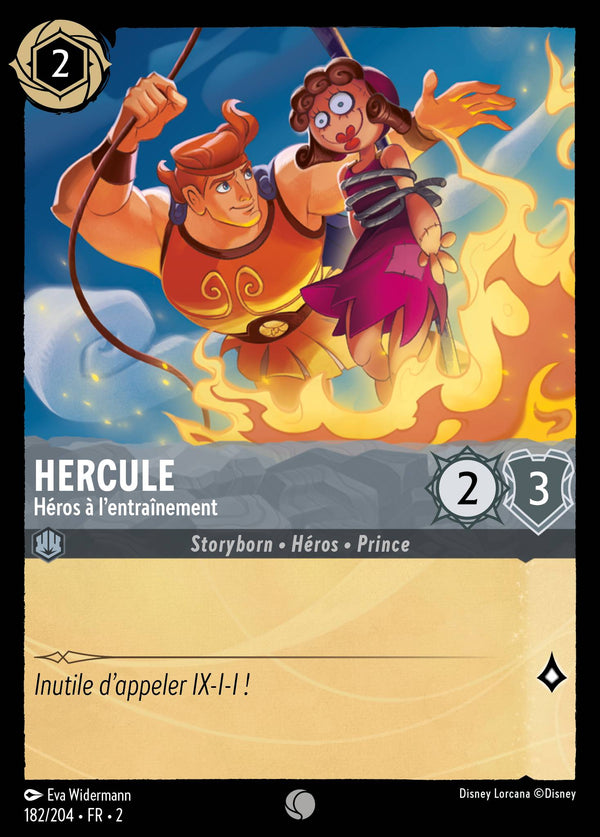 Hercule - Héros à l'entraînement — Carte Disney Lorcana 182 L'Ascension des Floodborn