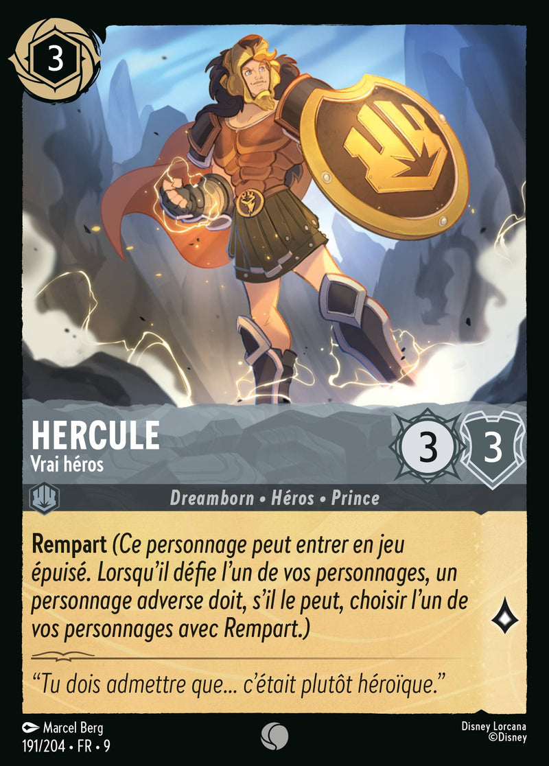 191/204 - Hercule - Vrai héros