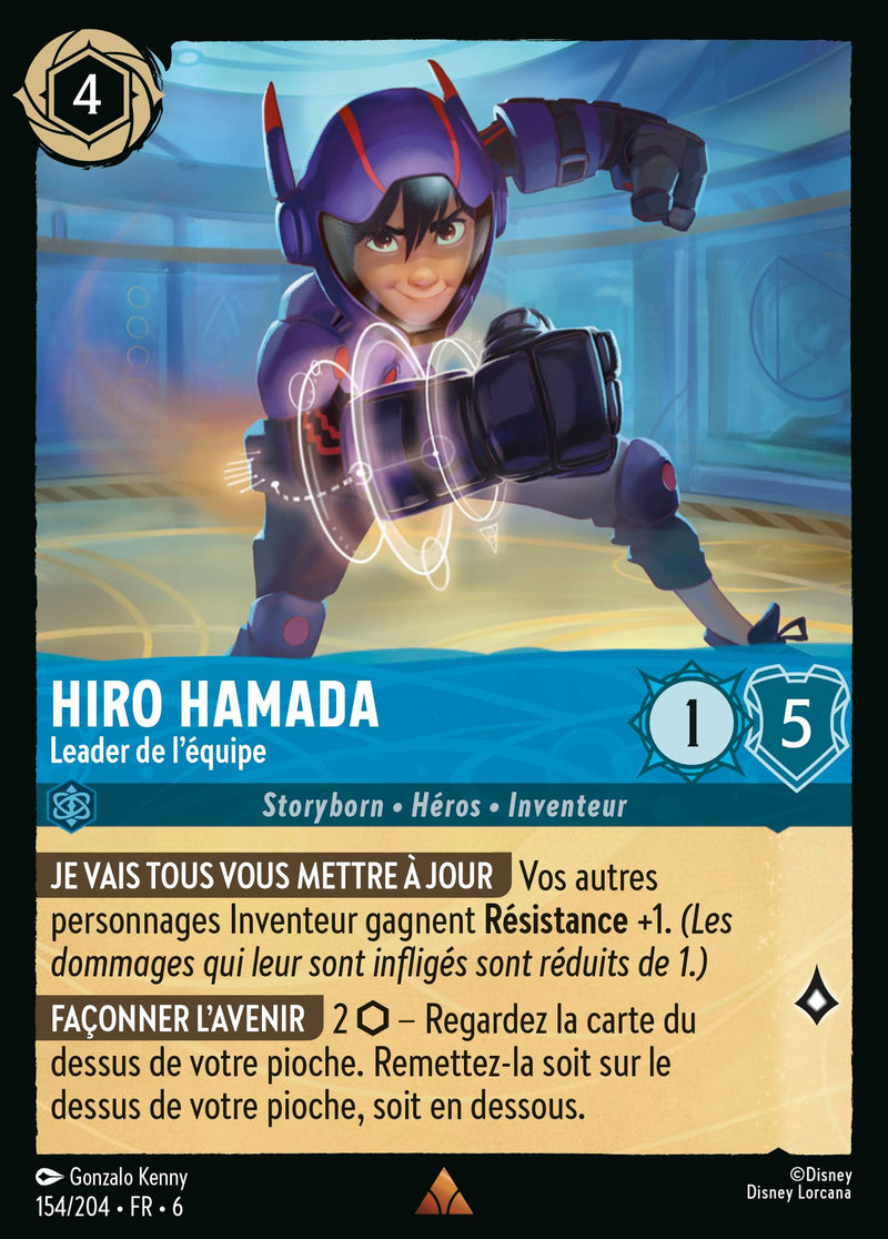 154/204 - Hiro Hamada - Leader de l'équipe