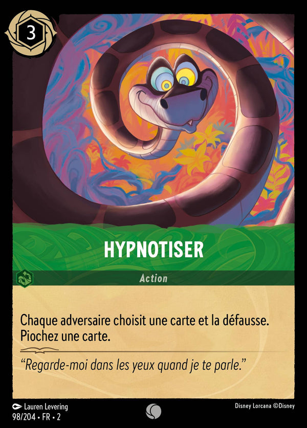 Hypnotiser — Carte Disney Lorcana 98 L'Ascension des Floodborn