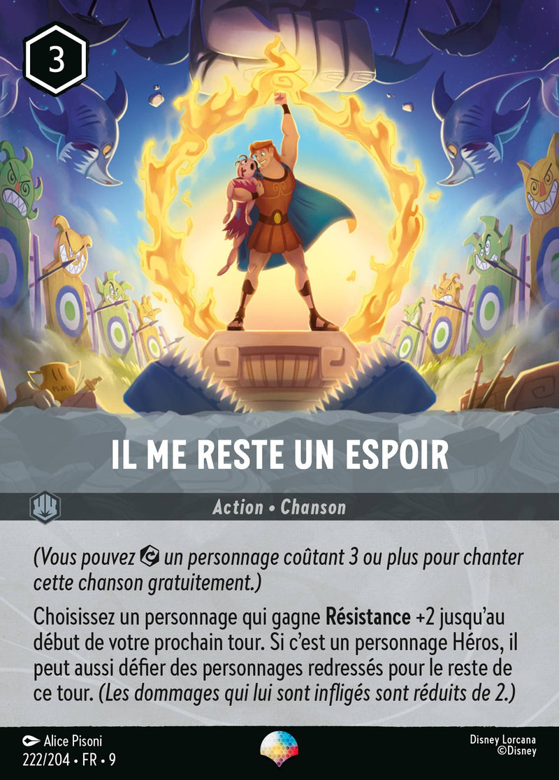 222/204 - Il me reste un espoir