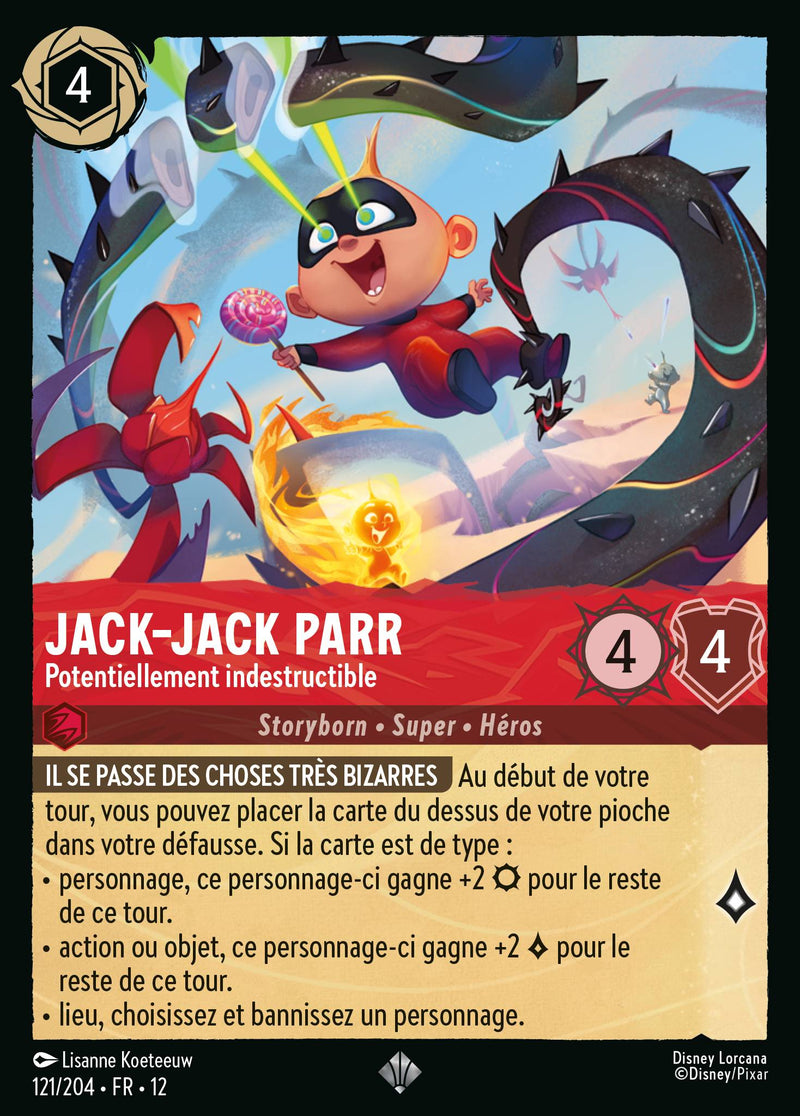 121/204 - Jack-Jack Parr - Potentiellement indestructible