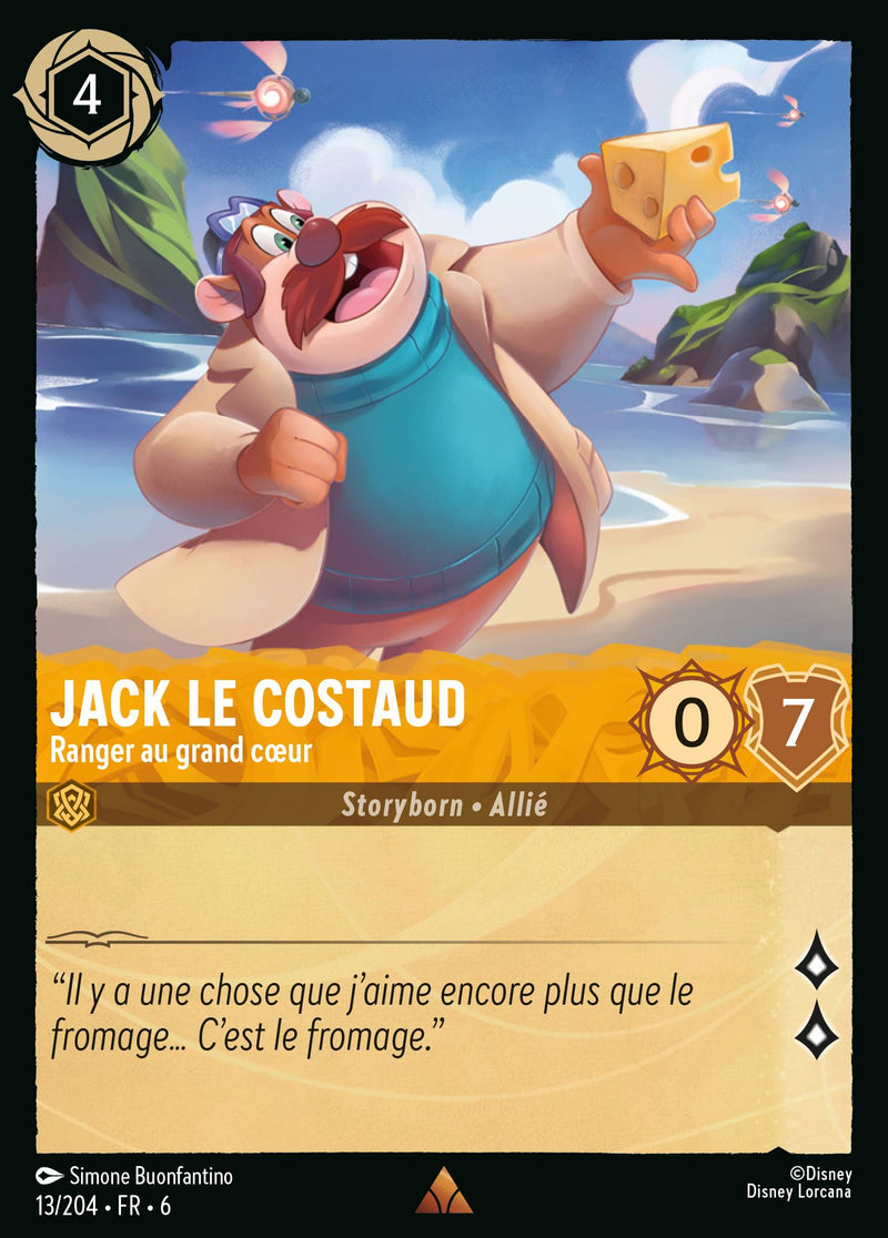 013/204 - Jack le Costaud - Ranger au grand cœur