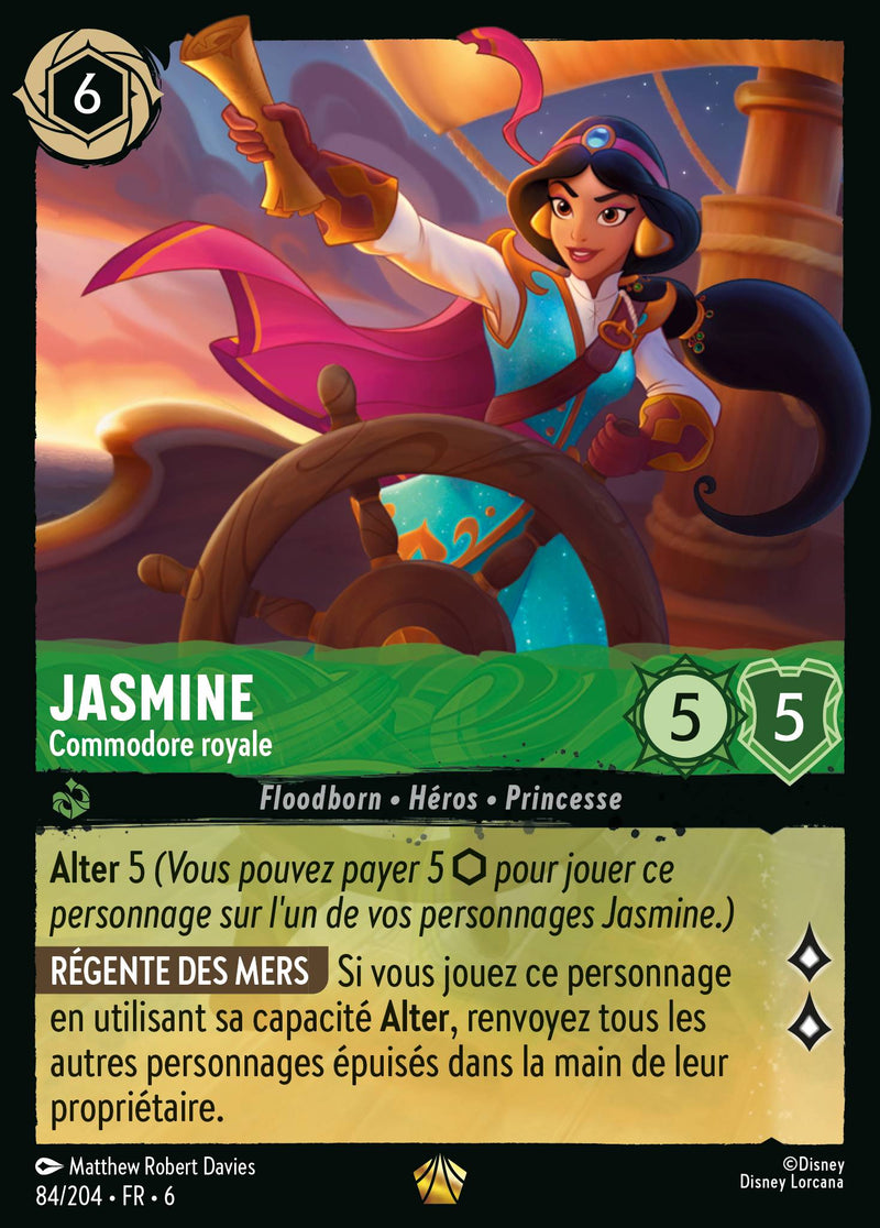 084/204 - Jasmine - Commodore royale