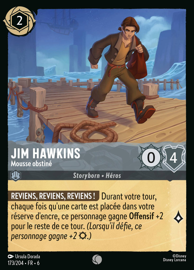173/204 - Jim Hawkins - Mousse obstiné
