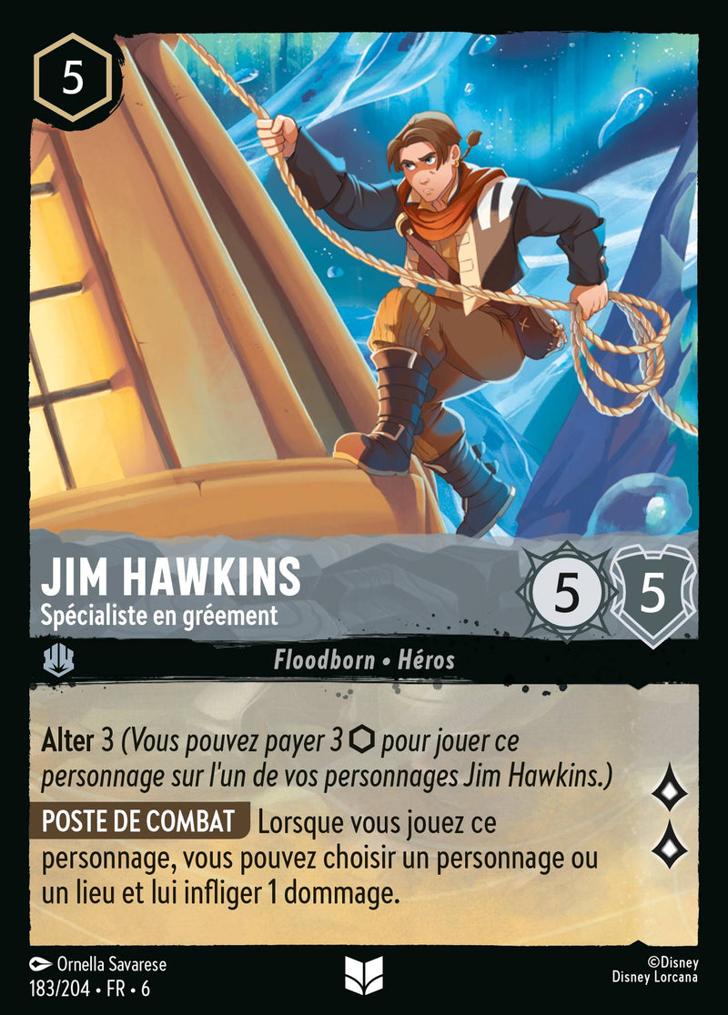 183/204 - Jim Hawkins - Spécialiste en gréement