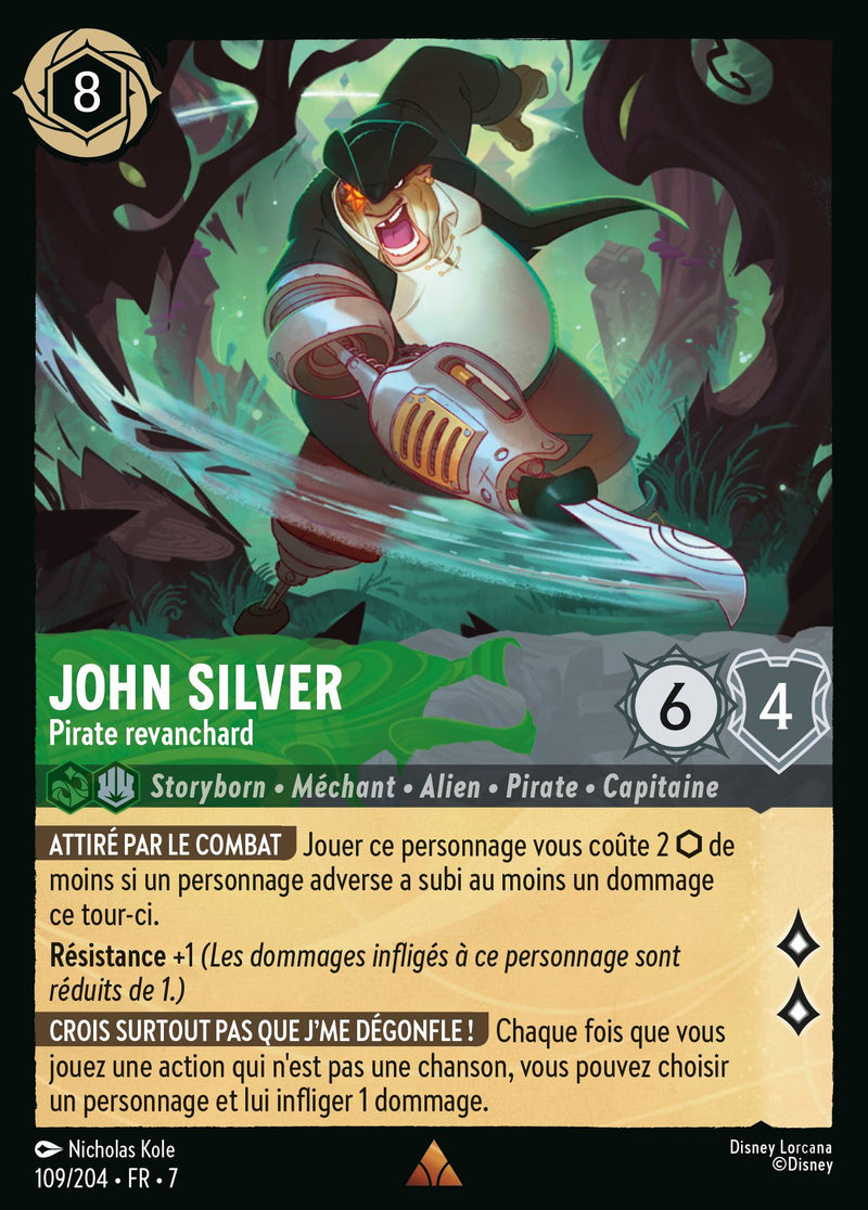 109/204 - John Silver - Pirate revanchard