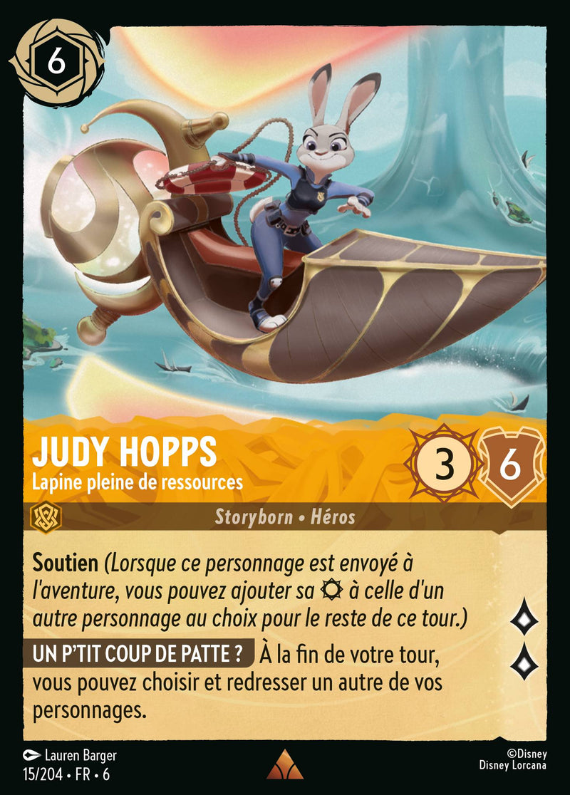 015/204 - Judy Hopps - Lapine pleine de ressources