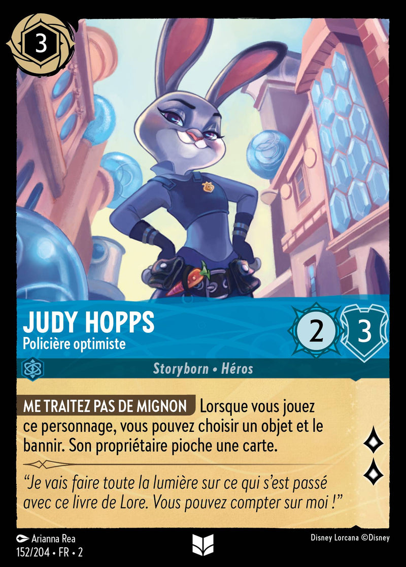 152/204 - Judy Hopps - Policière optimiste
