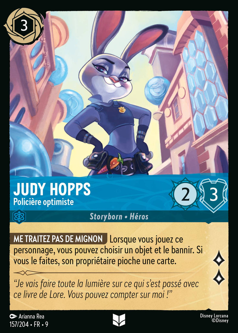 157/204 - Judy Hopps - Policière optimiste