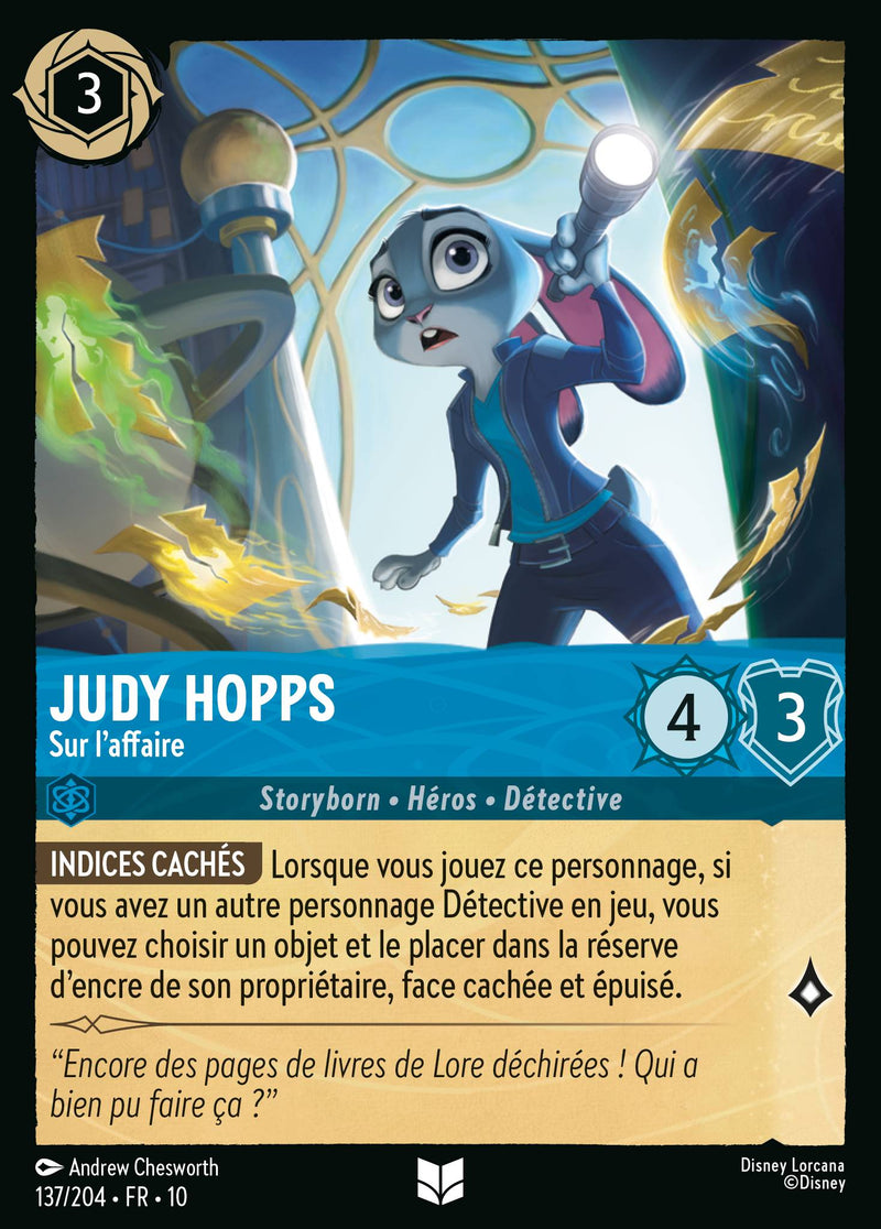 137/204 - Judy Hopps - Sur l'affaire