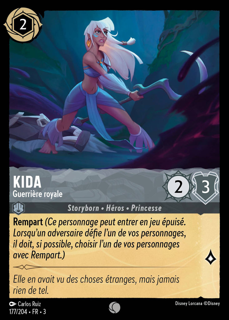 177/204 - Kida - Guerrière royale