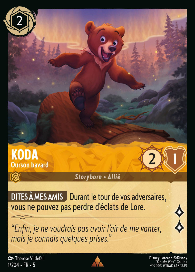 001/204 - Koda - Ourson bavard