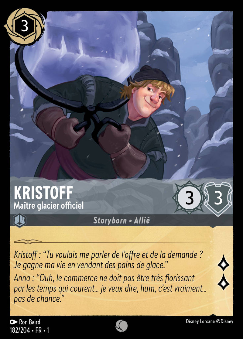 182/204 - Kristoff - Maître glacier officiel