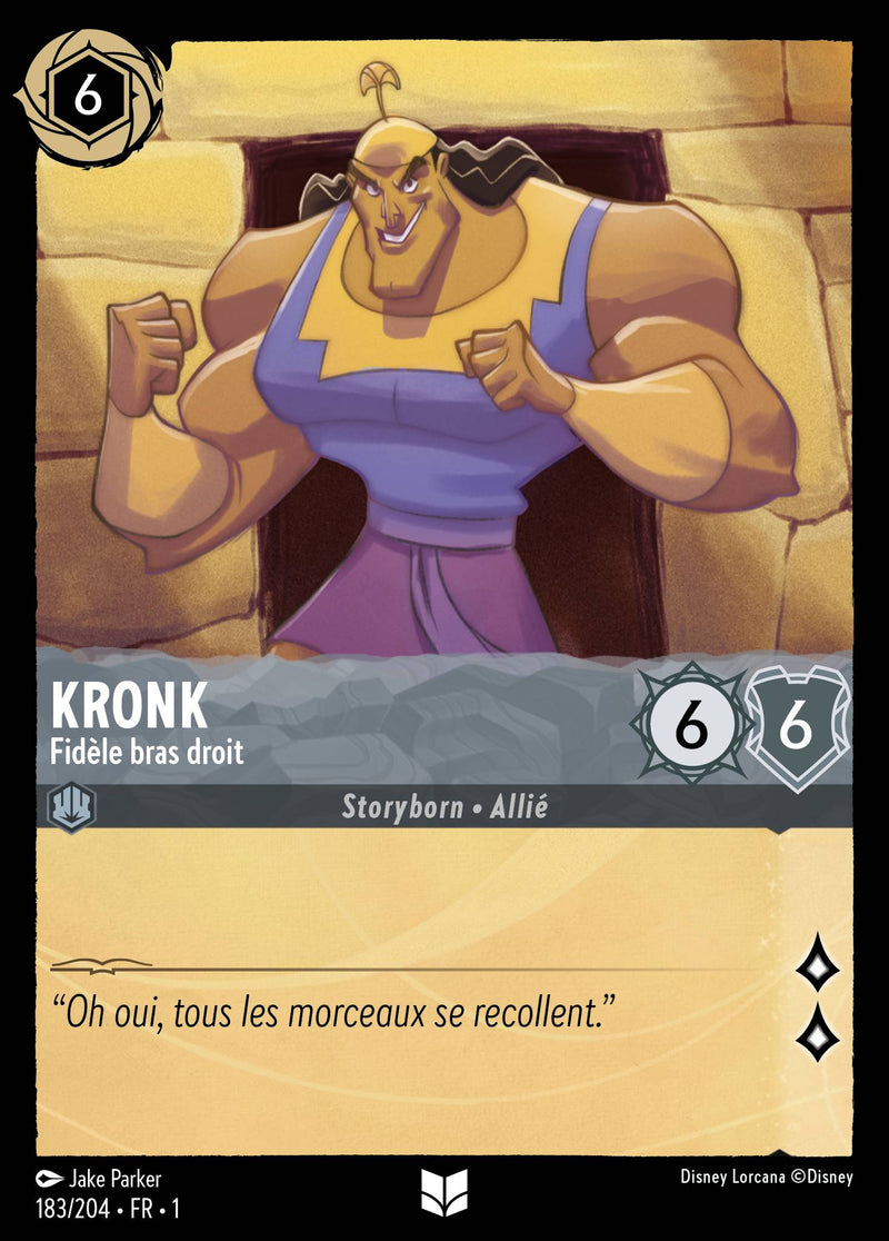 183/204 - Kronk - Fidèle bras droit
