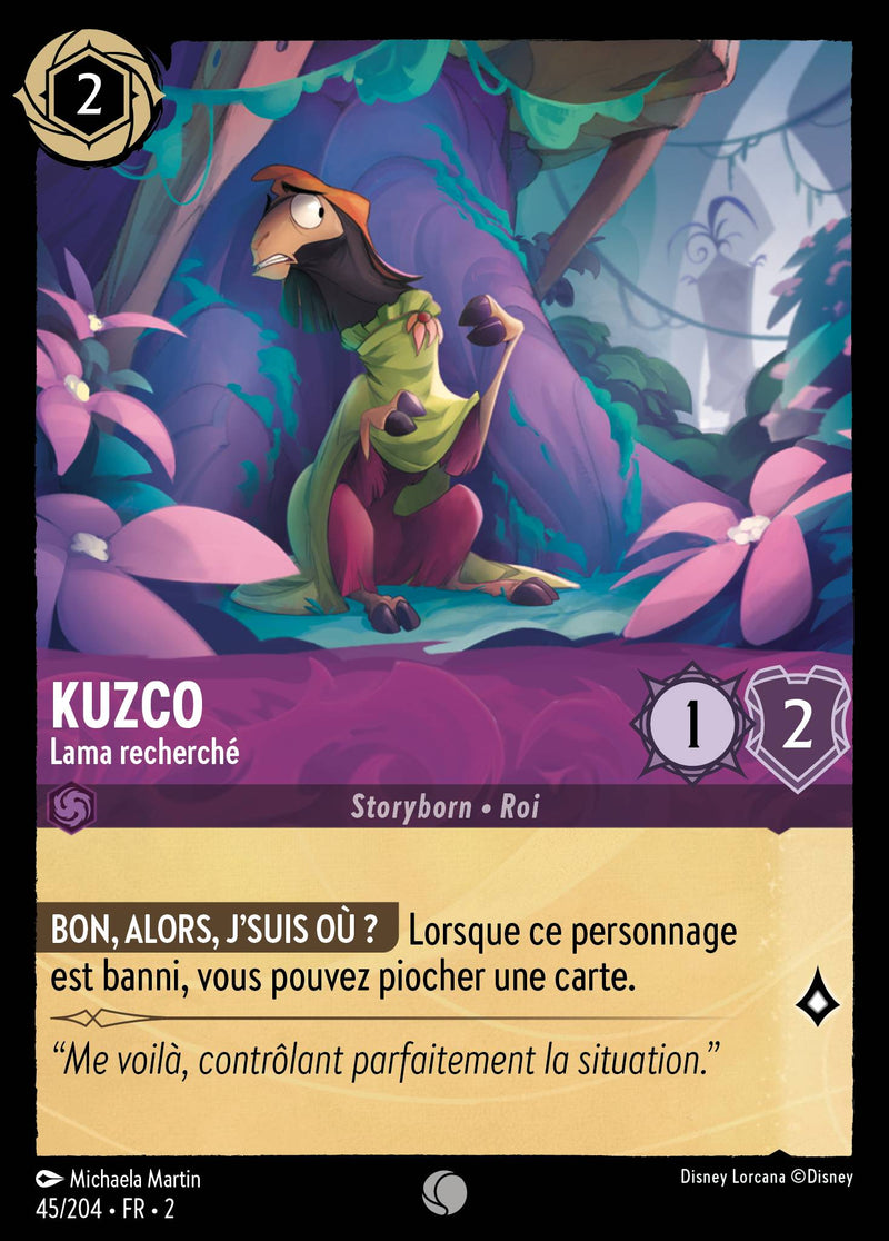 045/204 - Kuzco - Lama recherché