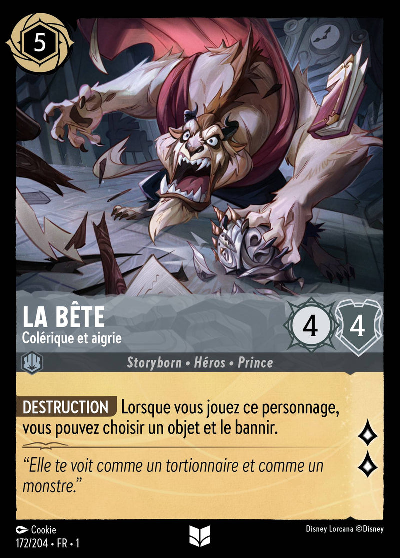 172/204 - La Bête - Colérique et aigrie