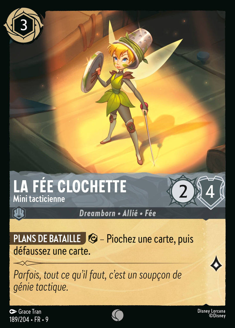 189/204 - La Fée Clochette - Mini tacticienne