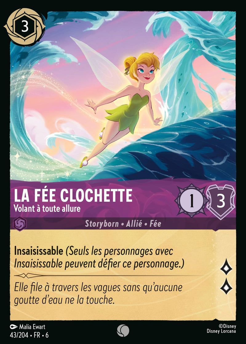 043/204 - La Fée Clochette - Volant à toute allure