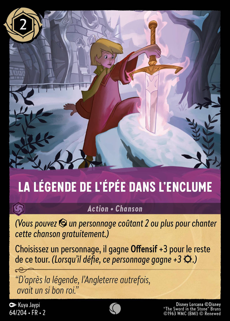 064/204 - La légende de l'épée dans l'enclume